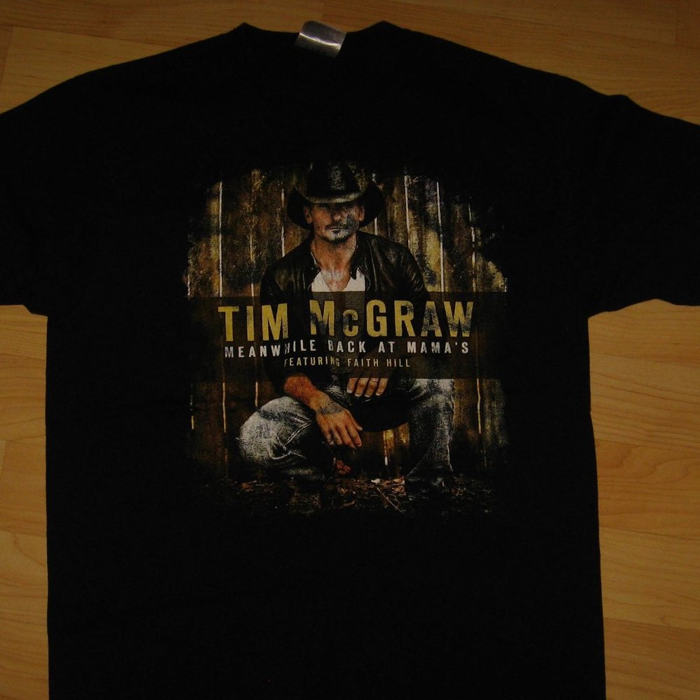 🎵 Tim McGraw Faith Hill 2014 T Shirt Medium
